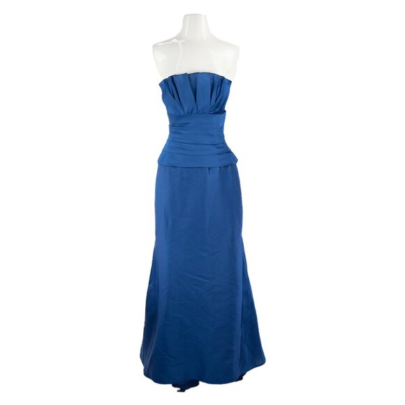 Liancarlo Couture Gown 8 Blue - Picture 1 of 2